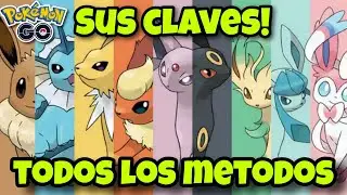 COMO EVOLUCIONAR A EEVEE EN TODAS SUS FORMAS!! 2023 POKÉMON GO!!