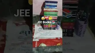 JEE Books 📚 | Hard work 💪 | #motivation #study #iit #hardwork #shorts #trending
