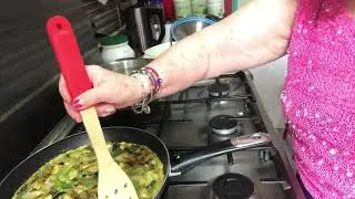 Tortilla de Chayote estilo tortilla española