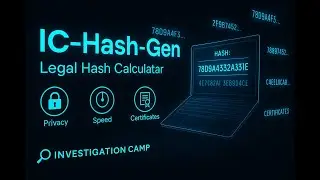 Investigation Camp Hash Value Generator Tools with 63(4)(C) Certificates.