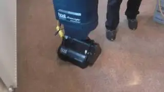 Host Dry Compound Carpet Cleaning in Action
