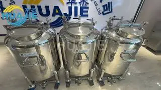 HUAJIE 250L Mobile sealed storage tank