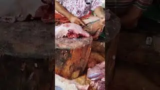 Wow Excellent big ox meat cutting skills in bd#meat #food #meatindustry 