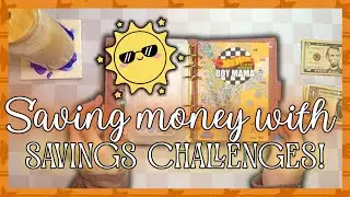 SAVING MONEY WITH SAVINGS CHALLENGES! *Low Income~SAHM*