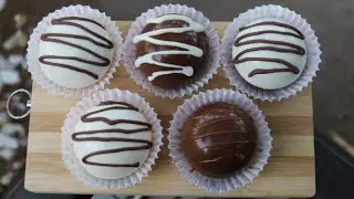 Hot Chocolate balls recipe Quick and Easy NO BAKE Christmas Treats Made in Minutes
