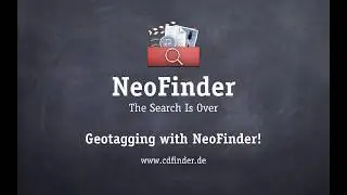 Geotagging with NeoFinder