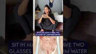 Start Your Day RIGHT✅: Warm Water + Malasana = Energy Boost & Better Digestion! 💯
