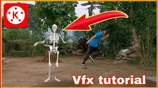 Tiktok VFX tutorial | Tik Tok skeleton VFX || KineMaster editing //Manish Technology Gyan