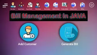 Billing Management System in java | Quick Overview | JFrame Netbeans IDE