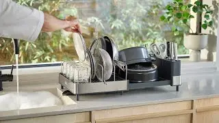 Joseph Joseph Extend&trade; Max Stainless-steel Expandable Dish Drainer | 851690