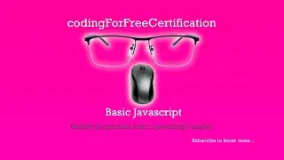 Basic Javascript | Delete Properties from a JavaScript Object | freeCodeCamp | 89 of 113