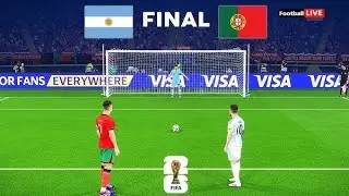 Portugal vs. Argentina - Penalty Shootout Final FIFA World Cup 2026 | Ronaldo vs Messi ❤️❤️❤️