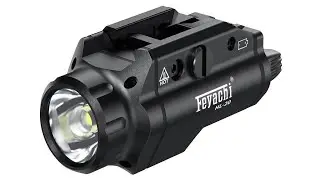 Feyachi HL-20 1500 lumen tactical flashlight - Unboxing & Review