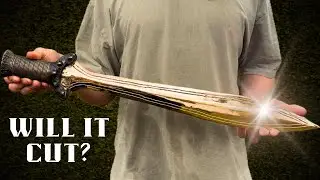 Ancient Bronze Sword XIPHOS | Sword Making & Testing | Bronze Cast