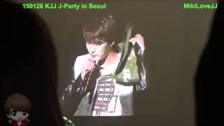 [Fancam] 150126 J-Party In Seoul - JJ Ment after Modem Beat
