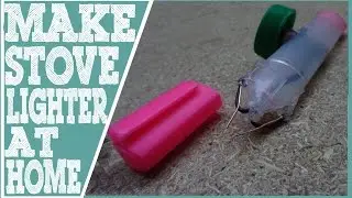 DIY Project | How to make stove lighter at home (Very easy and simple) | LITTLE HACKER