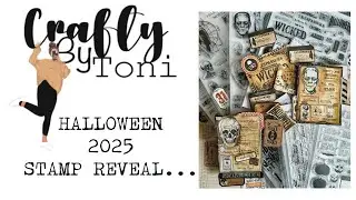 **НОВЫЙ ВЫПУСК МАРОК**…ХЭЛЛОУИН 2025… #craftwithme #halloween2025 #junkjournalideas