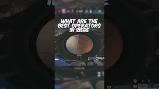 What are the best operators in siege? #r6 #r6clips #r6siege #viral #siege #siegex