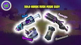Horde rush Solo run (Guide at beginning)