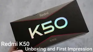 Redmi K50 Gaming Edition Unboxing and Impression