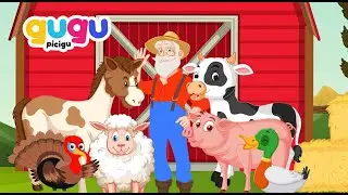 Old MacDonald Had a Farm | Learn Animal Sounds | Nursery Rhymes & Kids Songs