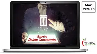 How to Use Excel's Delete Commands   MAC Version