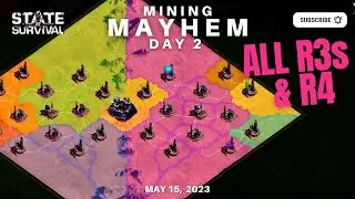 How we took all buildings in day 2 of Mining Mayhem State of Survival