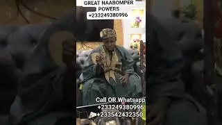 GREAT MAN IN AFRICA WORKING WITHOUT HUMAN BLOOD CALL OR WHATSAPP +233249380996  FOR MORE INFORMATION