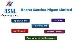 Bharat Sanchar Nigam Limited (BSNL) Recruitment Apply Online Notifications Careers Vacancy