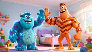 Five Little Monsters Cleaning Their Room | Fun Learning Rhyme for Kids | Nursery Rhymes for Children