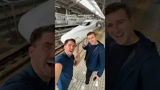 Самый быстрый поезд в Японии🤯