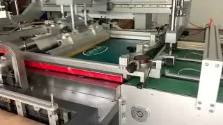 Fully Automatic Servo Flatbed Screen Printing Machine, Independently Developed in China