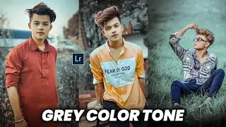 Lightroom New Grey Color Tone🔥|| Lightroom Mobile New Preset Free Download