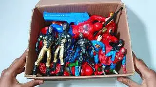 Marvel Spiderman Unboxing Review Toys | Spider Man Car | Captain America Gun