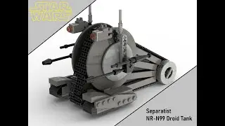 LEGO Separatist NR N99 Droid Tank MOC