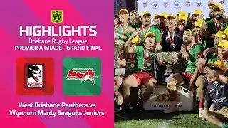 2024 BRL Grand Final Highlights - West Brisbane v Wynnum Manly