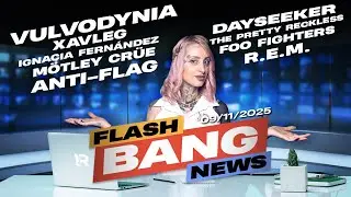 Actu' Metal de la Semaine | Miss Monde chanteuse de Death Metal? 🫨 | Flash Bang News du 09/11/2025