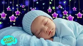 Baby Sleep Music💤Baby Fall Asleep Instantly in 3 Minutes🌙Gentle Deep Sleep🎵Mozart & Brahms Lullabies