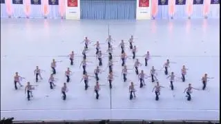 遊学館バトン部　第40回全国大会グランプリ　2012  予選演技