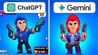 ChatGPT vs Gemini: Criando Brawl Stars do Zero!