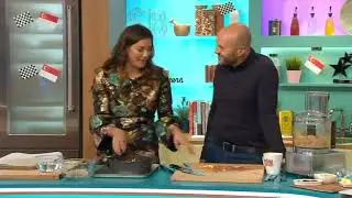 Bethany Kehdy (The Jewelled Table) Cooks Nectarine Kebbeh With SUmac/Zaatar