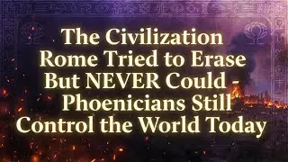 The Civilization Rome Tried to Erase But NEVER Could &ndash; Phoenicians Still Control the World Today