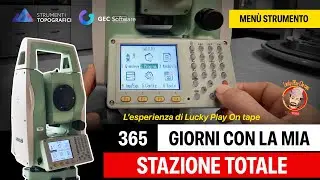 Stazione Totale Galileo TS-402R LASER 600m - MENÙ STRUMENTO - L' esperienza di  Lucky Play On tape