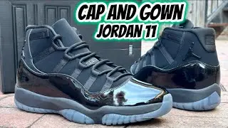 BETTER THAN THE GAMMA&rsquo;S?  Jordan 11 Cap and Gown review & on foot 🔥🔥