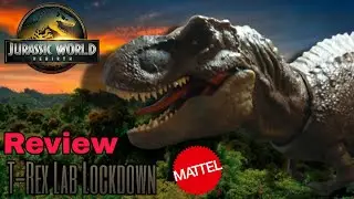 Reviewe unboxing do tyranosaurus rex lab lockdown da mattel especial de 4k p3