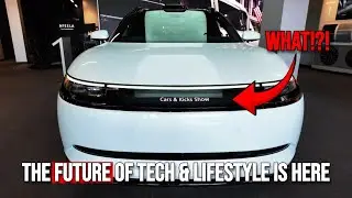 This Futuristic New Car Communicates TO YOU AND OTHER CARS