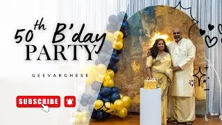 Gee Varghese’s 50th Birthday | Golden Jubilee Highlights