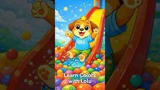 Learn Colors With Lolu - Shorts for Kids #kidslearning #kidsshorts #educationalshorts