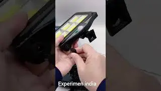 Solar LED bulb #shorts #trending #viral #video #trending #funny #elektronik #gejet #tiktok #sholar