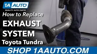 How to Replace Exhaust System 00-06 Toyota Tundra